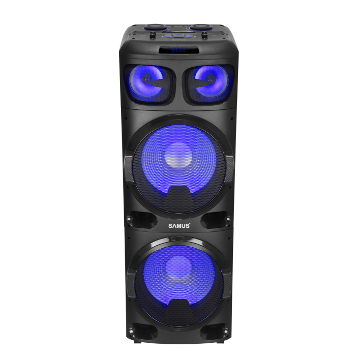 Boxa portabila Samus Phoenix 15, Putere RMS 120 W / de iesire 360 W / PMPO 1200 W, Display digital, Functie True Wireless Stereo [14]