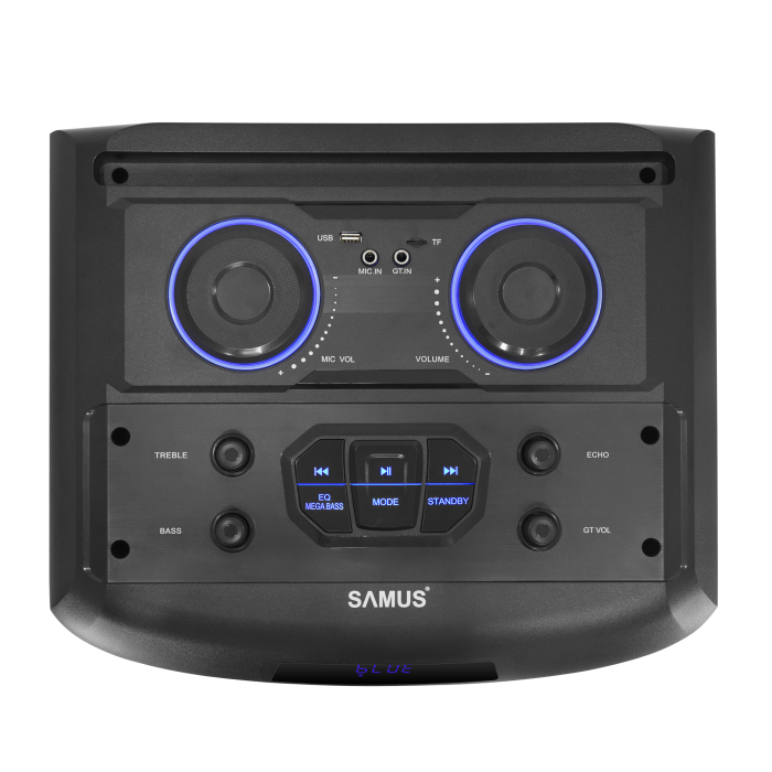 Boxa portabila Samus Phoenix 15, Putere RMS 120 W / de iesire 360 W / PMPO 1200 W, Display digital, Functie True Wireless Stereo [5]
