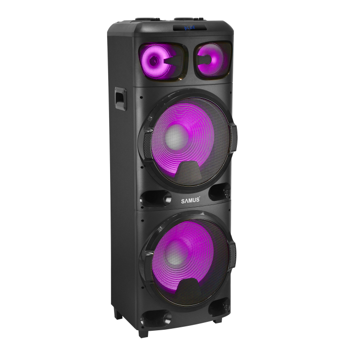 Boxa portabila Samus Phoenix 15, Putere RMS 120 W / de iesire 360 W / PMPO 1200 W, Display digital, Functie True Wireless Stereo [7]