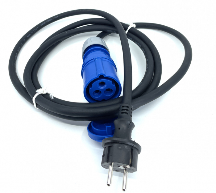Cablu de alimentare cu priza EURO 230/50, 3 x2,5, 16A - CNO-230EP-3M [2]