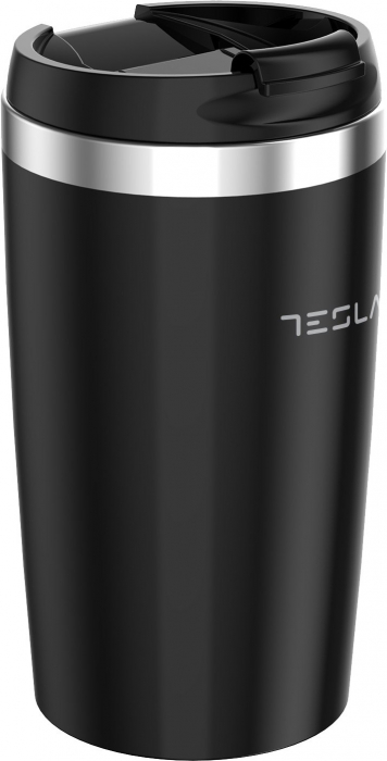 Cafetiera digitala Tesla CMF200BX, display digital, 900W, capacitate 12 cani, controlul intentsitatii,1.25L, Negru/Inox [6]