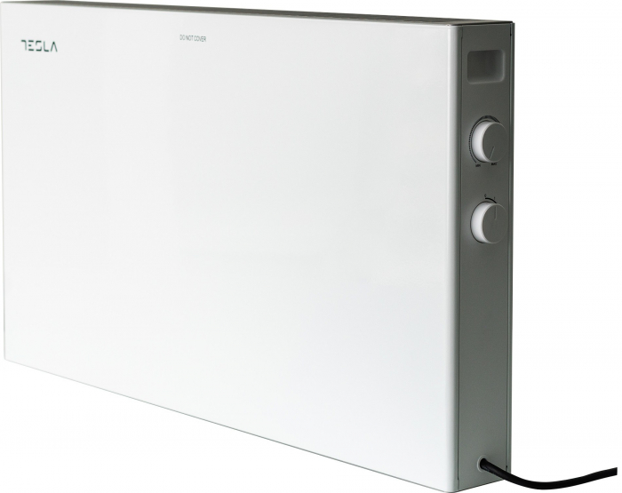 Calorifer electric Tesla PC302W, 2000W, termostat reglabil cu autoresetare, 3 trepte, protectie supraincalzire, senzor pentru consum optimizat, anti-rasturnare, suprafata acoperita 20-25m2, Alb [4]