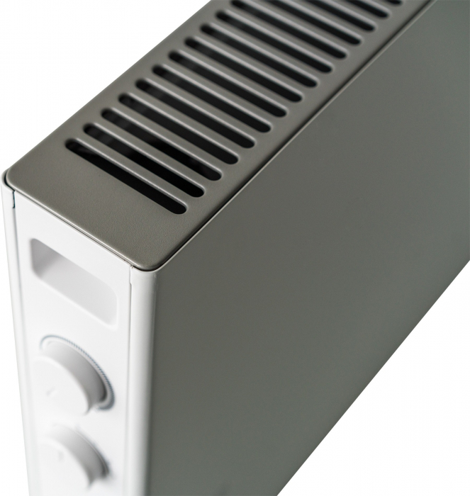 Calorifer electric Tesla PC302W, 2000W, termostat reglabil cu autoresetare, 3 trepte, protectie supraincalzire, senzor pentru consum optimizat, anti-rasturnare, suprafata acoperita 20-25m2, Alb [2]