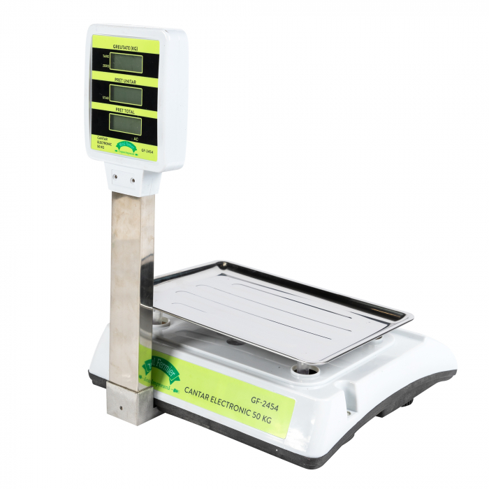 Cantar electronic 50 kg, acumulator 4 V-4 Ah, 220 V, Micul Fermier GF-2454 [3]