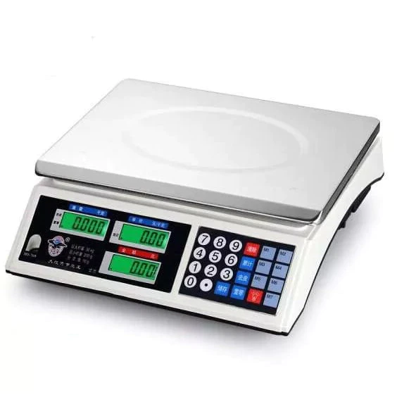 Cantar electronic digital 40 kg, afisaj LCD, otel inoxidabil [1]