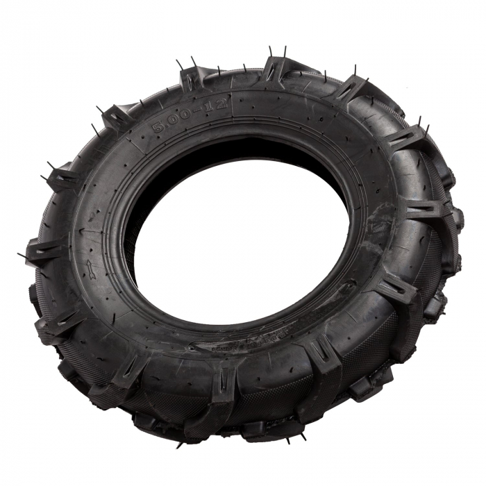 Cauciuc cu camera pentru motocultor, dimensiune 500-12 (TRACTOR) [6]