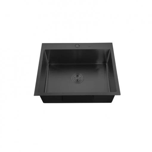 Chiuveta de bucatarie din inox MIXXUS, Culoare NANO-BLACK, Dimensiune 600 x 500mm [1]