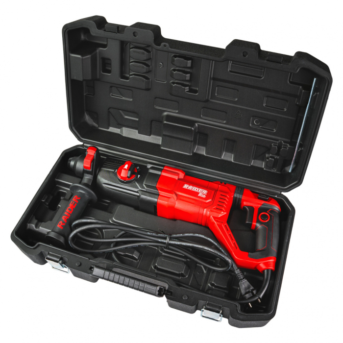 Ciocan Demolator Raider Pro RDP-DH06, 1600W, SDS-Max, 25J, Geantă + Dălți Incluse [5]