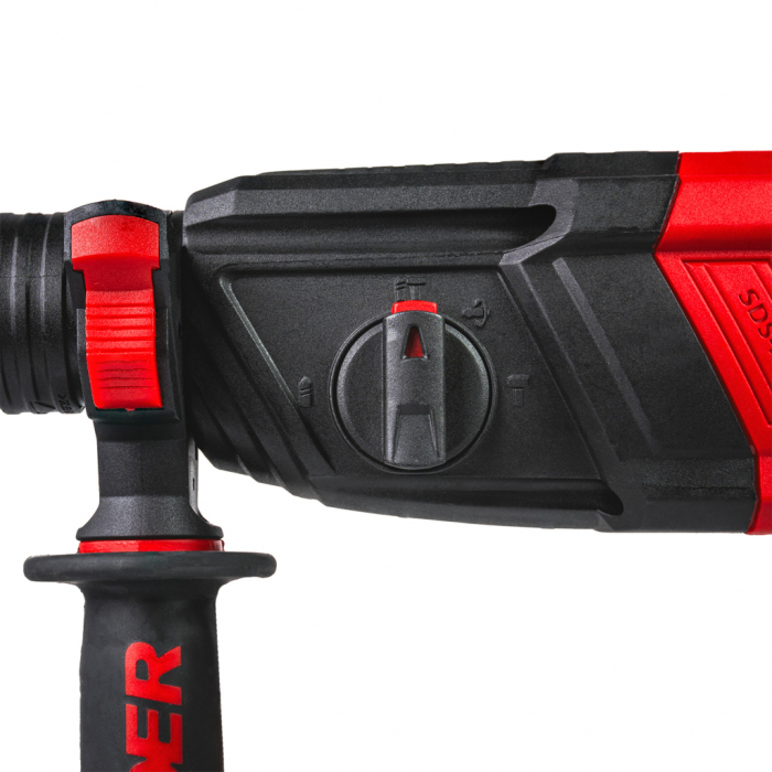 Ciocan rotopercutor Raider RD-HD62, 800W, 2.8J, SDS-Plus, 3 funcții, cu valiză [2]