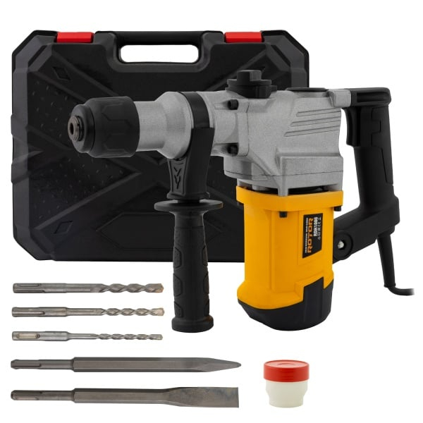 Ciocan rotopercutor ROTOR RDH1000, percutie 4 J, 870 RPM, putere 1000 W [6]