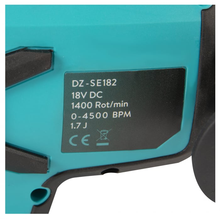 Ciocan rotopercutor SDS+ 10mm, 18V, fara perii Detoolz  DZ-SE182 [7]