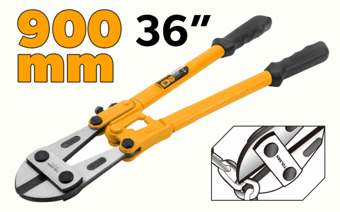 Cleste, gura de lup pentru taiat fier beton 900 mm - Tolsen [2]