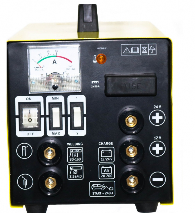 Aparat de sudura 160 A si redresor auto Intensiv 12 / 24 V - 40A [3]