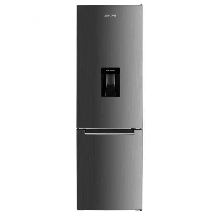 Combina Frigorific CFXD395E 313L, Clasa energetica E, Capacitate 330 L, Dozator de apa, Argintiu [1]