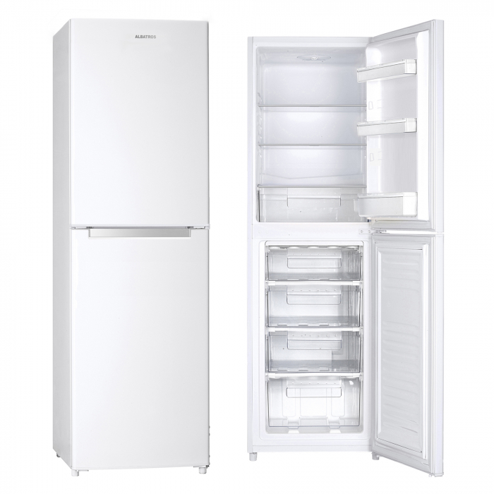 Combina frigorifica Albatros CF333E, Capacitate 248 litri, Termostat reglabil, 4 sertare congelator, H 173.2 cm [2]