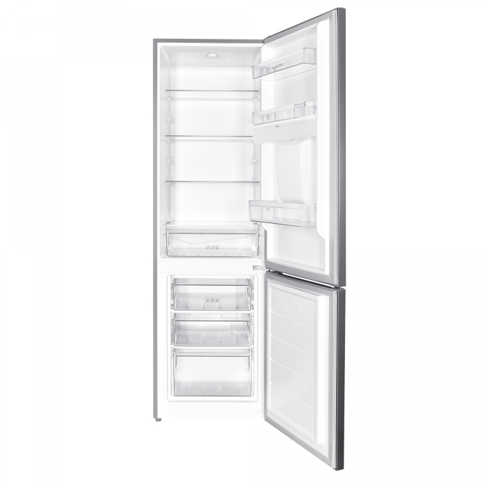 Combina frigorifica Albatros CFXD343E, Capacitate 278 L, Clasa E, Termostat reglabil, Inox [2]