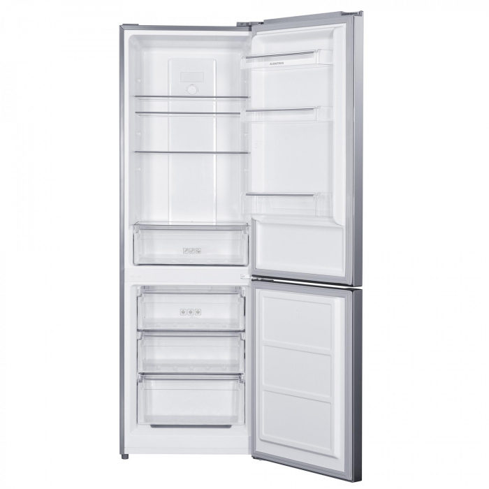 Combina frigorifica Albatros CNFX395E, FULL NO FROST, Capacitate 315 L, Clasa E, Termostat reglabil, Inox [2]