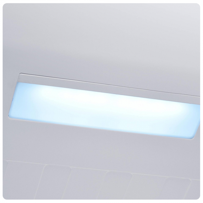 Combina Frigorifica Albatros CNFX495E, 347 L, Full No Frost, Clasa energetica E, 3 sertare congelator, Inaltime 195 cm, Inox/ Argintiu [6]