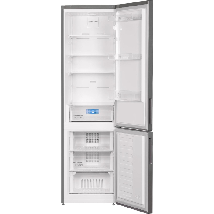 Combina frigorifica Arctic AK60406E40NFMT, 362 L, Blue Tech, Air Flow Dual Tech, EffiLine, clasa E, H 202.5 cm, Inox Metal Look [3]