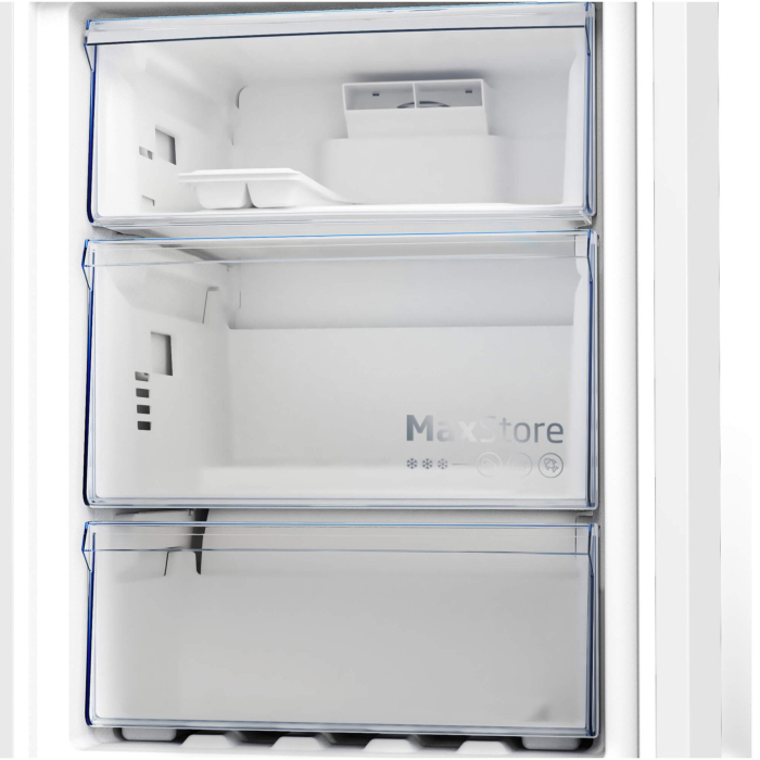 Combina frigorifica Beko B5RCNA405HDXB, 355 l, No Frost, HarvestFresh, AeroFlow, Fast Freeze, Clasa D, 203.5 cm, Inox [6]
