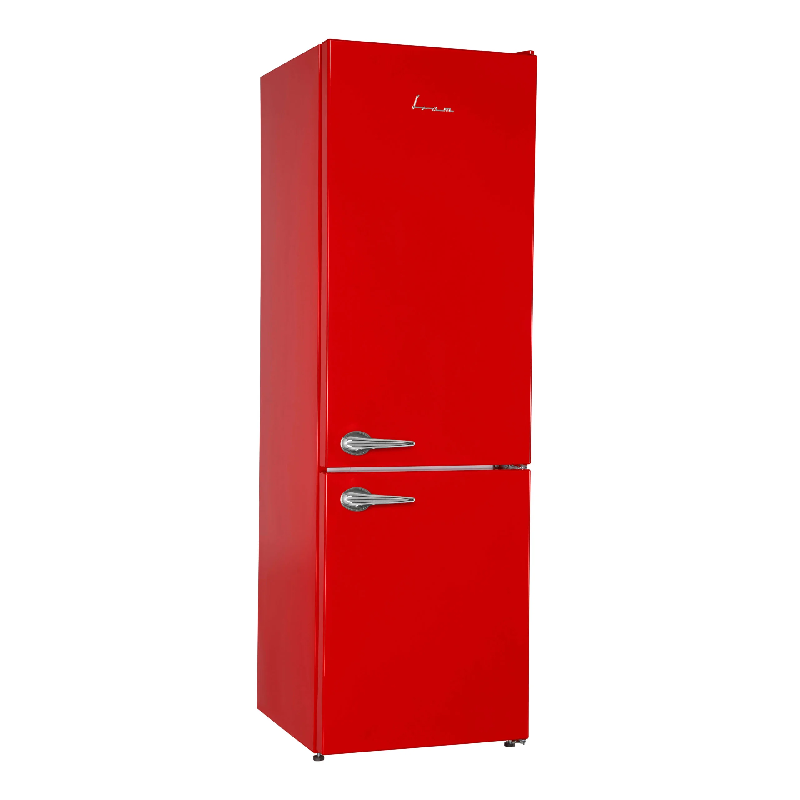 Combina frigorifica Fram FC-VRL268RDF+, 268l, Clasa F, Super congelare, Dezghetare automata frigider, H 170 cm, Rosu [2]