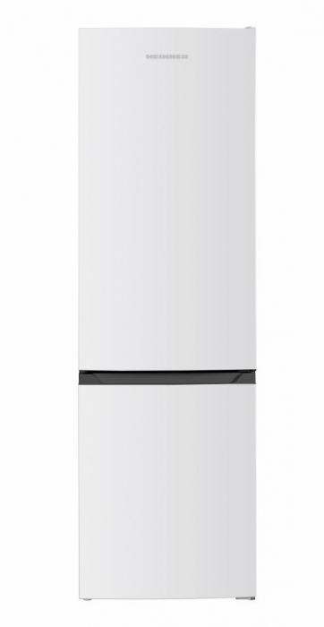 Combina frigorifica Heinner HC-HM262E++, 262 l, Control electronic, Usi reversibile, Clasa E, H 180 cm, Alb [1]