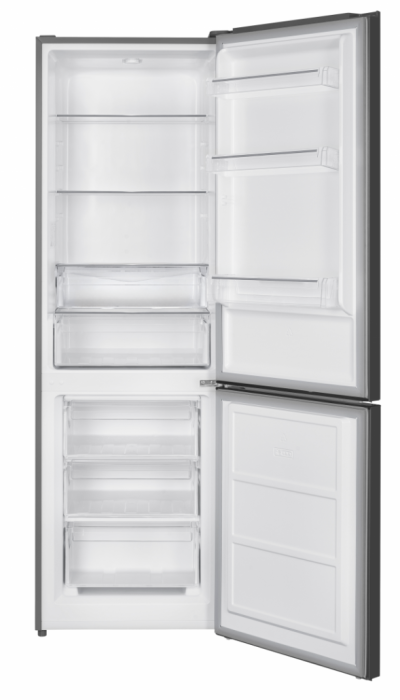 Combină Frigorifică Heinner HC-HM315XE++, 315 L, Clasa Energetică E, Control Electronic, LED, Uși Reversibile, 186 cm, Aspect Inox [2]