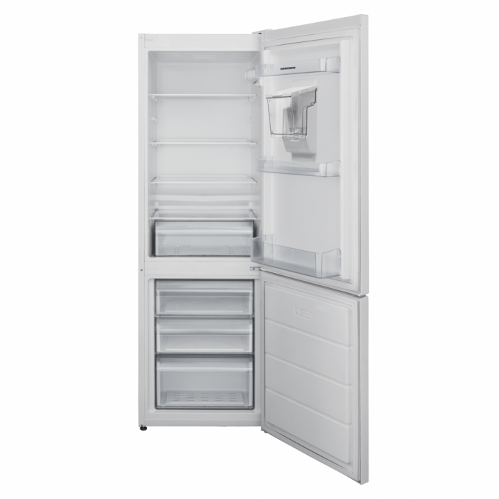Combina frigorifica Heinner HC-V2701WDE++, 268 l, Clasa E, Dozator apa, Control mecanic, Iluminat LED, H 170 cm, Alb [2]