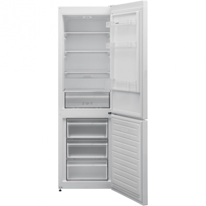 Combina frigorifica Heinner HC-V341E++, 340 l, Clasa E, Less Frost, Iluminare LED, Control mecanic, H 186 cm, Alb [2]
