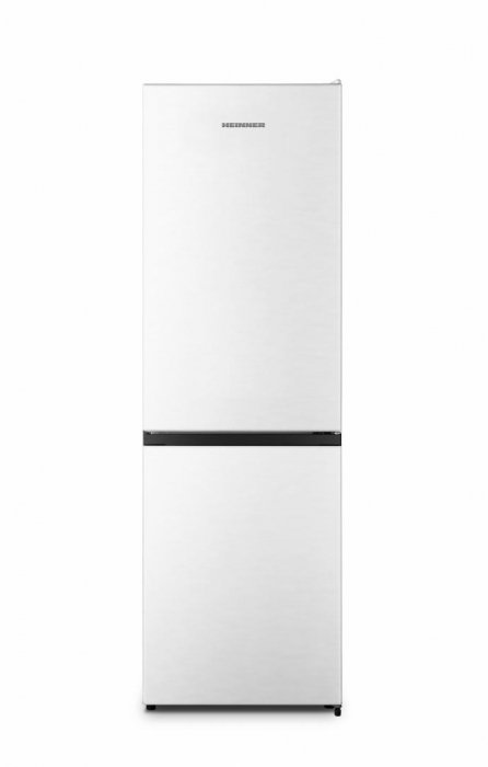 Combina frigorifica Heinner HCNF-HS304F+, 304 l, No Frost, Multi Air Flow, Control electronic, Lumina LED, Clasa F, H 186 cm, Alb [1]