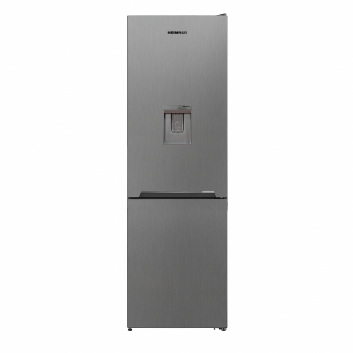 Combina frigorifica Heinner HCNF-V291XWDE++, 294 l, Clasa E, No Frost, Display interior, Dozator apa, Freezer Shield, Iluminare LED, Control electronic, H 186 cm [1]