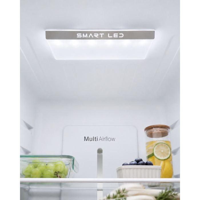 Combina frigorifica LDK CF-344NFDI W, Capacitate 344 l, Control Touch, H 195 cm, Clasa E, Alb [8]