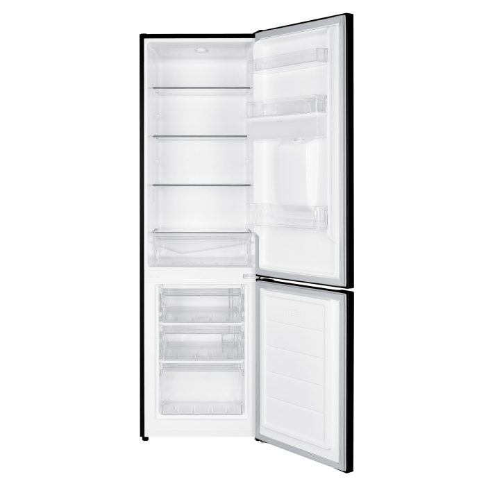 Combină frigorifică Samus SCB344ED Black, 262 L, 4 rafturi, Dozator apă, H 180 cm, LED, Uși reversibile, Negru [2]