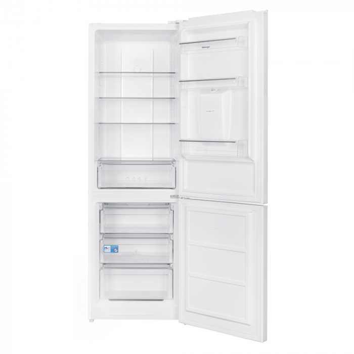 Combina frigorifică Samus SCW396NFDE, 286 L net (210 L frigider + 83 L congelator), Full No‑Frost, dozator de apă, LED, clasa E, uși reversibile [4]