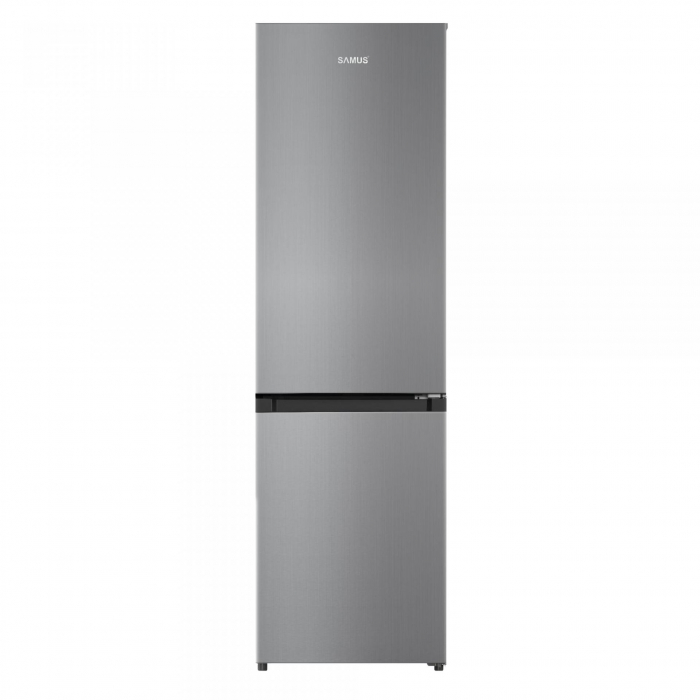 Combina Frigorifica Samus SCX356NFE, 253 L, Full No Frost, Multi-air Flow System, Clasa energetica E,  H 180 cm, Inox [1]