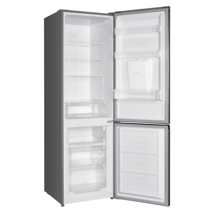 Combina Frigorifică Samus SCX357NFDE, 251L, Full No Frost, Clasa E, Termostat Reglabil, Uși Reversibile, Iluminare LED, Inox [3]