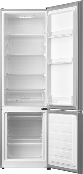 Combina frigorifica Tesla RC2600MXE, 262 l, Clasa E, Iluminare LED, H 177 cm, Inox [3]