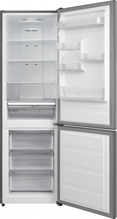 Combina frigorifica Tesla RC3100FMXE, 310 l, Clasa E, Total NO Frost, Display LED, H 188 cm, Inox [2]