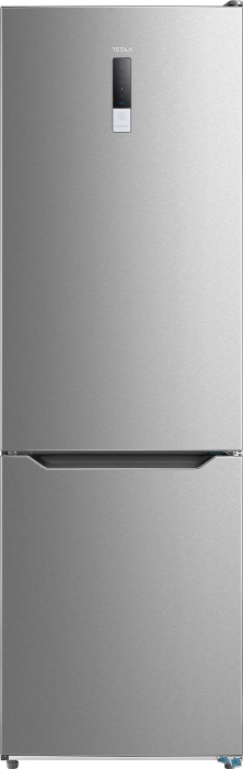 Combina frigorifica Tesla RC3100FMXE, 310 l, Clasa E, Total NO Frost, Display LED, H 188 cm, Inox [1]