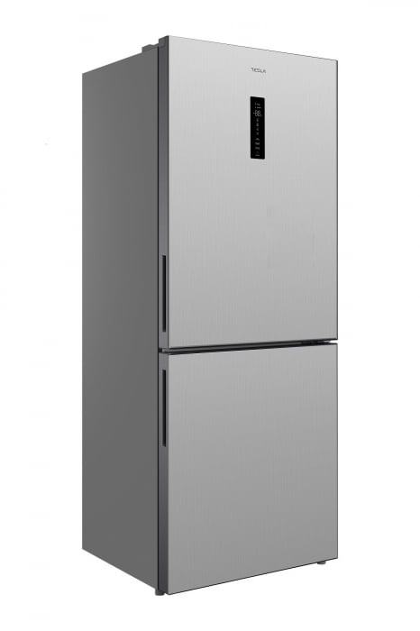 Combina frigorifica Tesla RC4200FTXE, 417 l, Total No Frost, Clasa E, Display extern, Control electronic, lumina LED, H 185 cm, Inox [2]