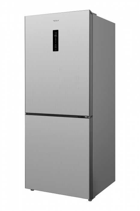 Combina frigorifica Tesla RC4200FTXE, 417 l, Total No Frost, Clasa E, Display extern, Control electronic, lumina LED, H 185 cm, Inox [4]