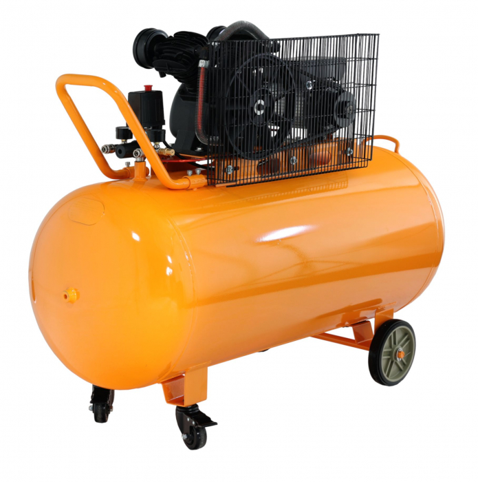 Compresor aer Stager Air 32C250, 250 L, 324 L/min, 10 bar, Monofazat (230 V), Curea [2]