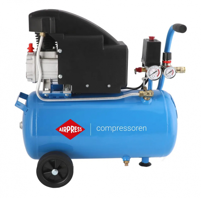 Compresor cu piston - Blue Series 1.1kW, 150L/min - Rezervor 24 Litri - AirPress-HL150/24-36744E [3]