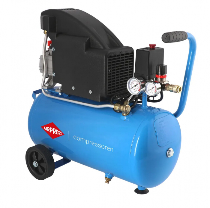 Compresor cu piston - Blue Series 1.1kW, 150L/min - Rezervor 24 Litri - AirPress-HL150/24-36744E [4]