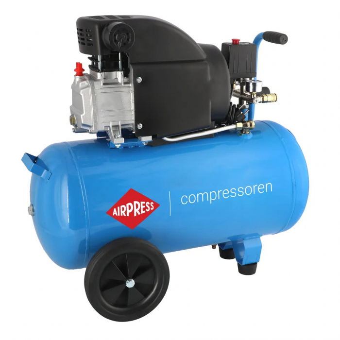 Compresor cu piston - Blue Series 1.5kW, 157L/min - Rezervor 50 Litri - AirPress-HL275/50-36856 [2]