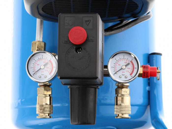 Compresor cu piston - Blue Series 1.5kW, 196L/min - Rezervor 24 Litri - AirPress-HL310/25-36839-1 [5]