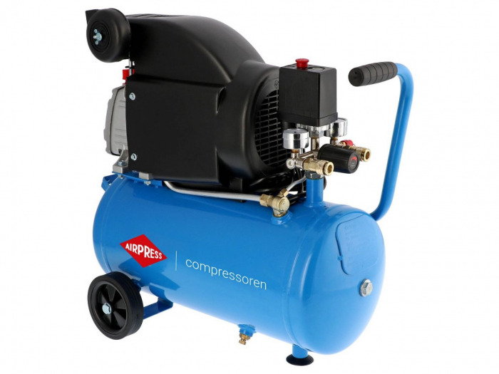 Compresor cu piston - Blue Series 1.5kW, 196L/min - Rezervor 24 Litri - AirPress-HL310/25-36839-1 [3]
