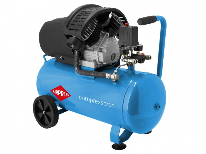 Compresor cu piston (cu accesorii) - Blue Series 2.2kW, 392L/min - Rezervor 50 Litri - AirPress-HL425/50-36888 [4]