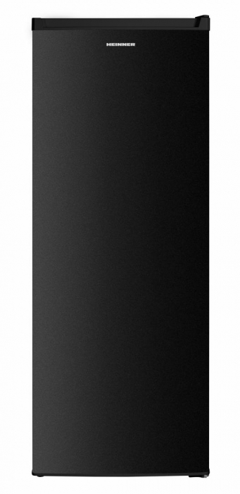 Congelator Heinner HFF-HM168BKE++, 168 l, Control mecanic, 5 sertare, Clasa E, H 142.6 cm, Negru [1]