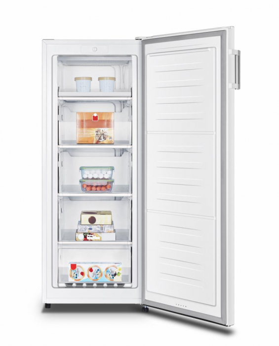 Congelator Heinner HFF-HS165E++, 165 l, Control mecanic cu termostat ajustabil, 5 compartimente,  H 143.4 cm, Clasa E, Alb [2]